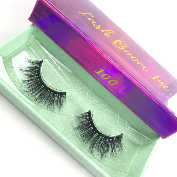 100 - Faux False eyelashes - Lash Boom