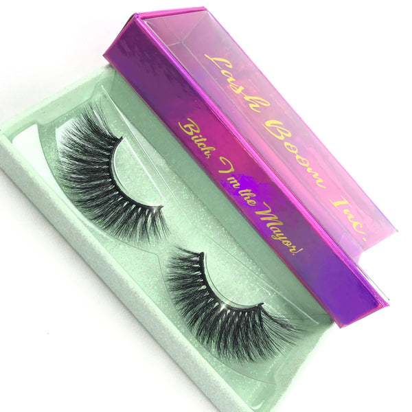 Bitch, I'm the Mayor! - Faux False eyelashes - Lash Boom
