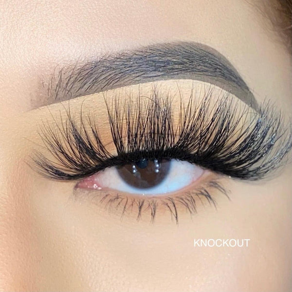 Knockout, 25mm - 25mm False eyelashes - Lash Boom