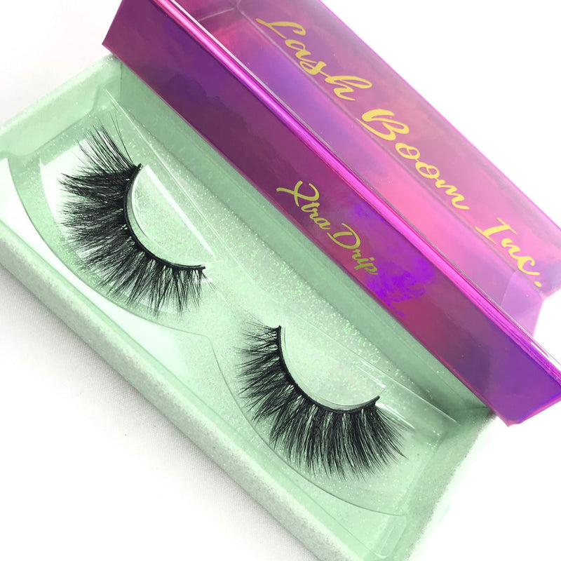 Xtra Drip - Faux False eyelashes - Lash Boom